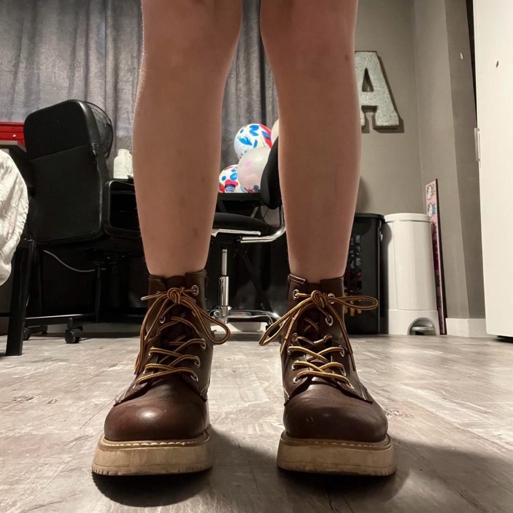 Brown Leather Boots